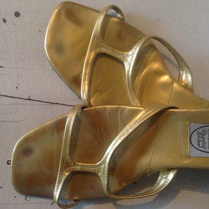 Gold Paul Smith for Emma Hope Sandals Size 41